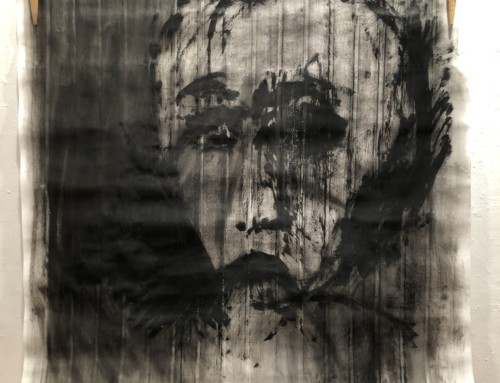 IMPARFAIT / acrylique, encre, graphite sur papier